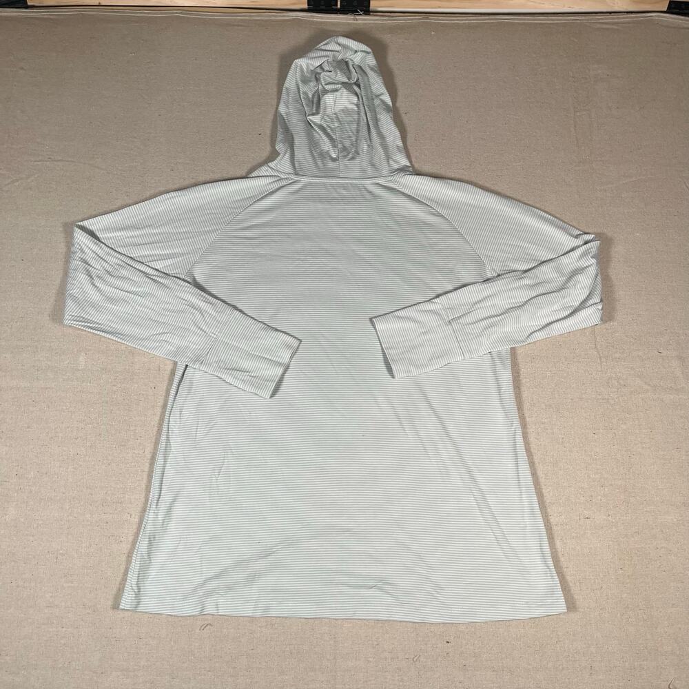 Free Fly Hoodie Performance Bamboo Mens XL Lightweight Pullover Striped
